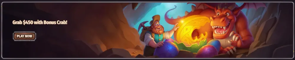 Dragonia Bonus-Krabbenbanner
